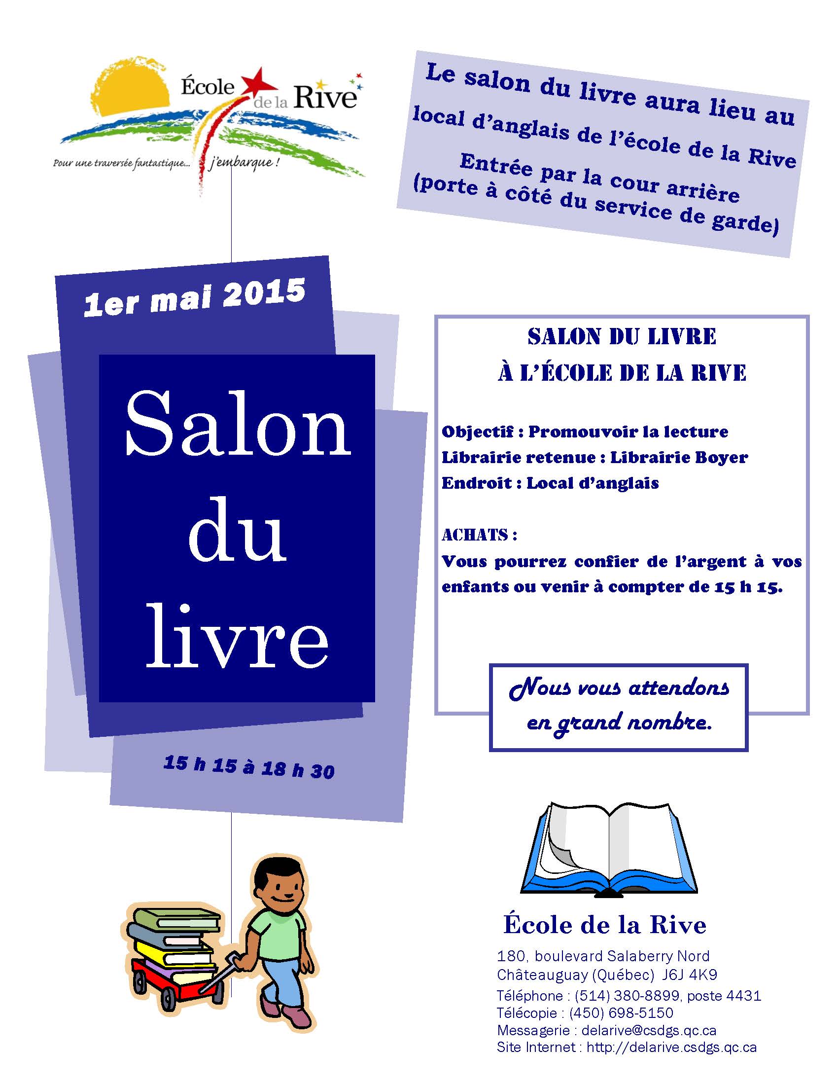 Salon du livre du 1er mai 2015